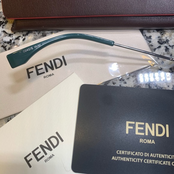 Fendi Sunglasses Worn Once!! - Picture 3 of 5